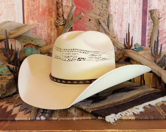 Bangora straw cowboy hats