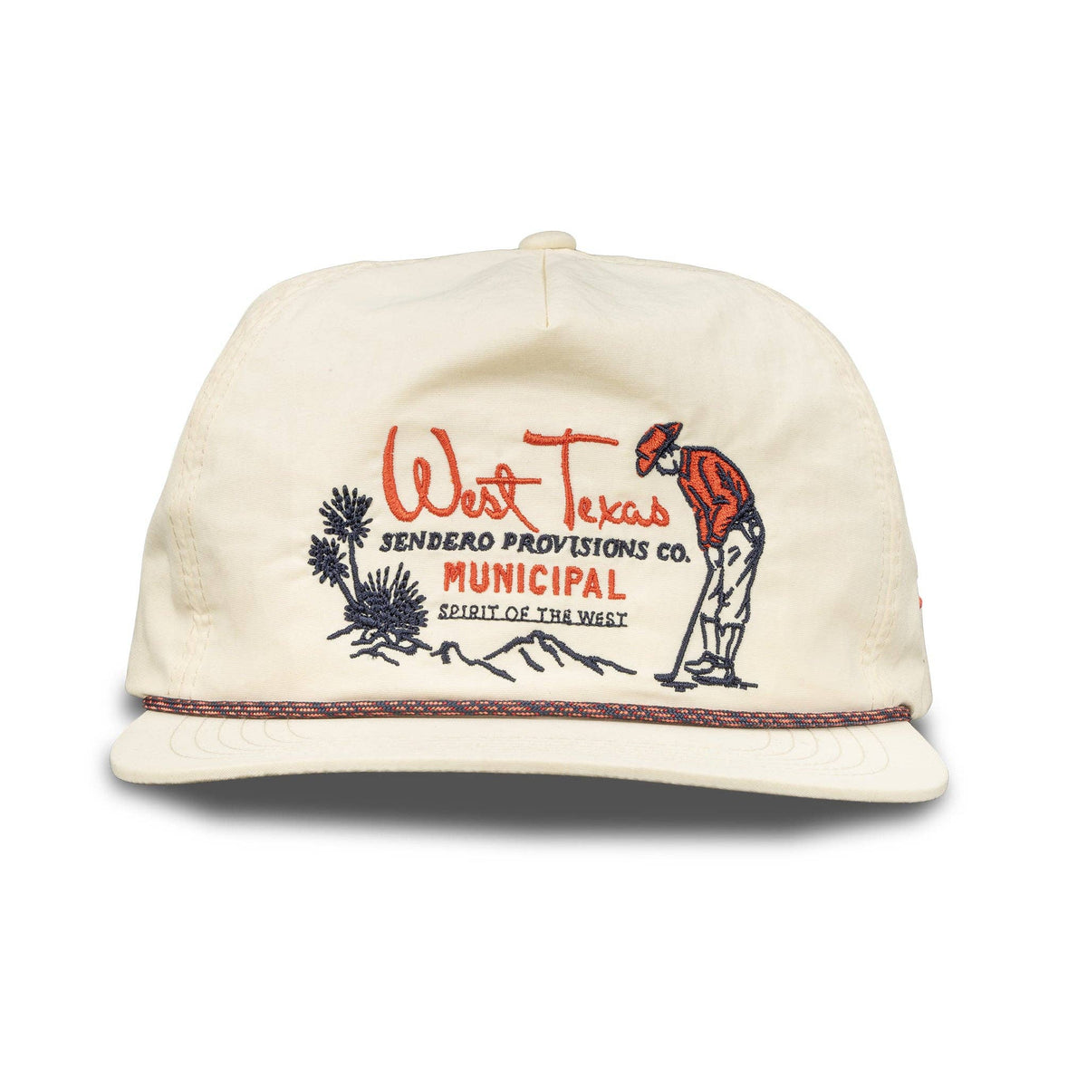 West Texas Municipal Hat in alternate view by Steel & Saddle