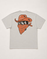 Steel & Saddle Bandit western graphic tee in charcoal