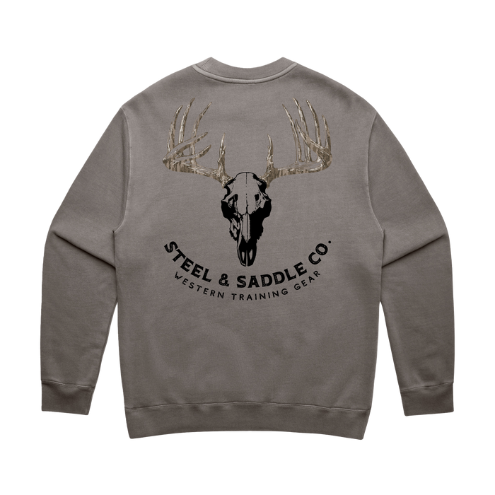 Euro Buck Crew sweatshirt in western apparel style by Steel & Saddle