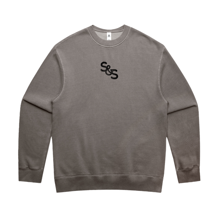 Euro Buck Crew sweatshirt in western wear style, alternate view