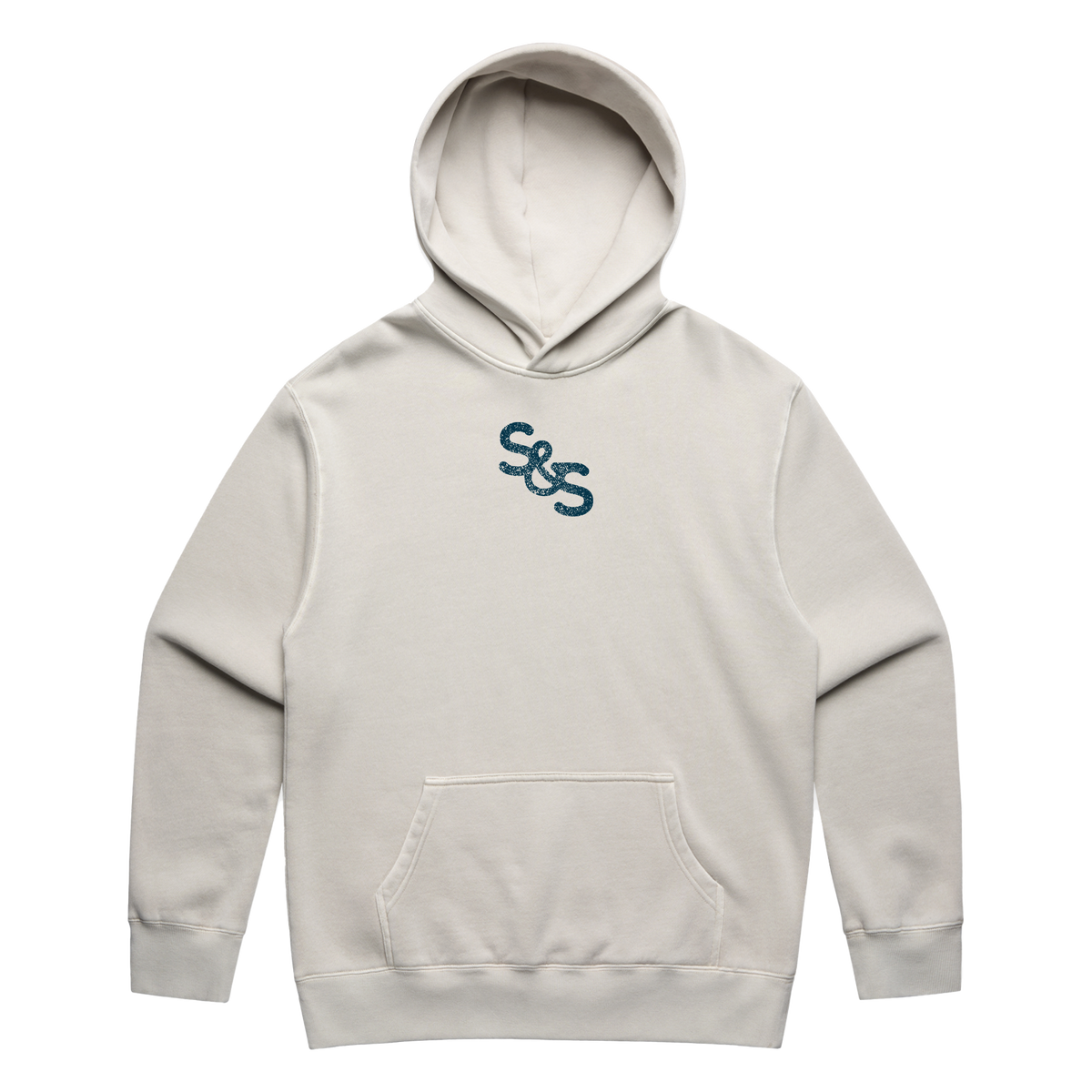 Steel & Saddle bucking hoodie in alternate view showing back design detail