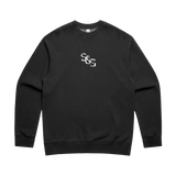 Bull skull crew sweatshirt in western wear style, alternate view