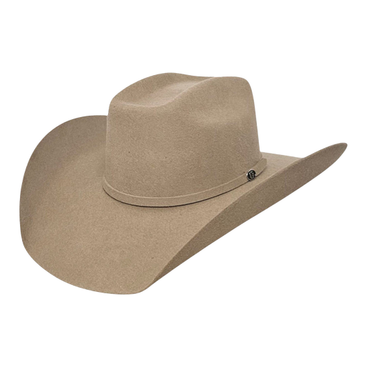 5X wool cowboy hat in chestnut brown by Steel & Saddle