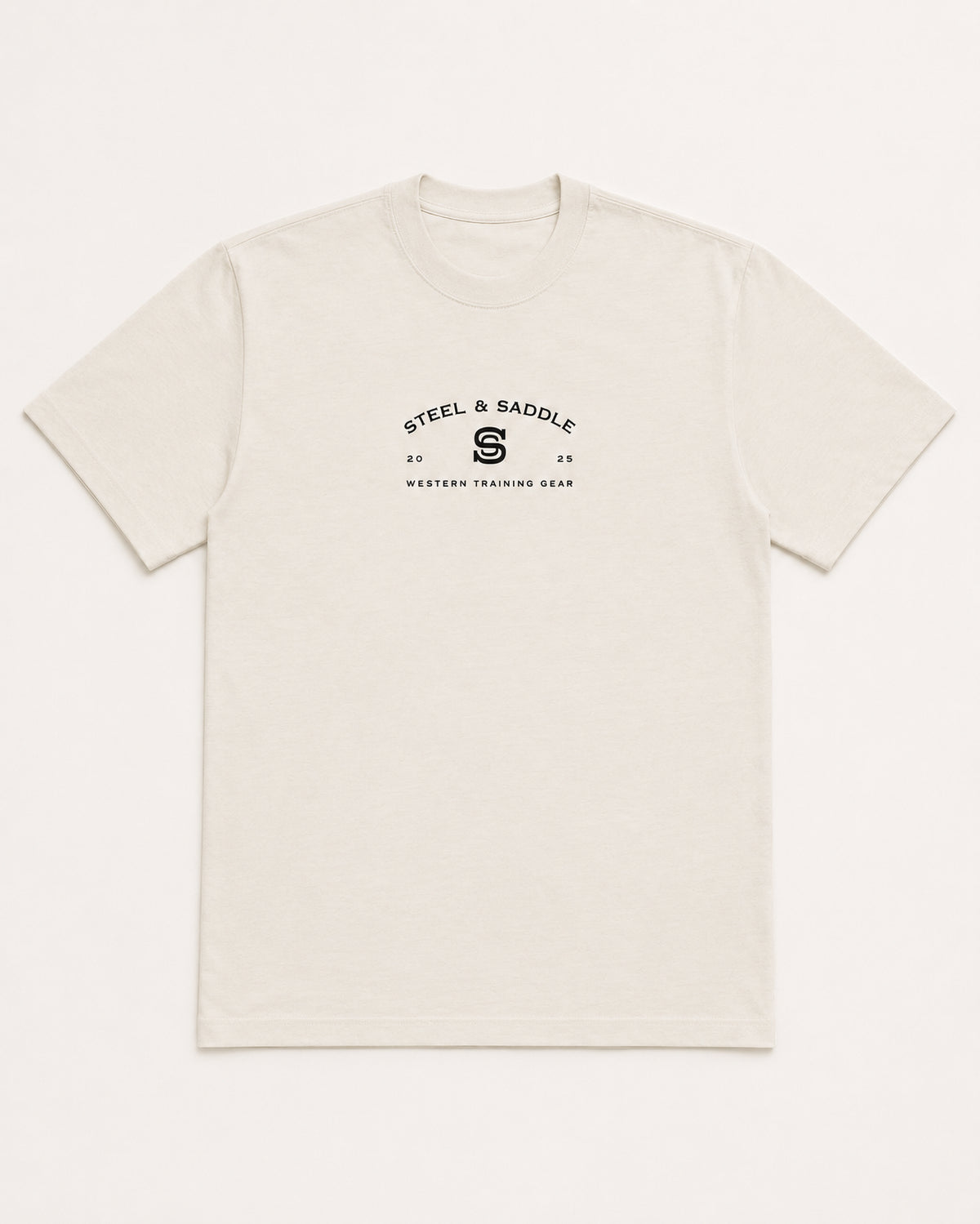 Steel & Saddle Founders western graphic tee in cream