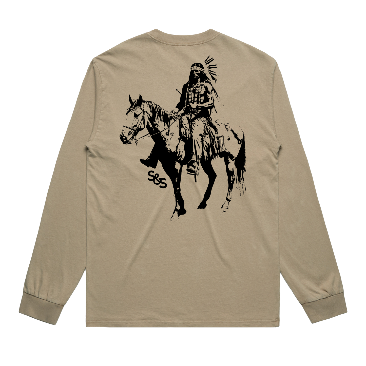 Indian long sleeve western shirt by Steel & Saddle for ranch wear
