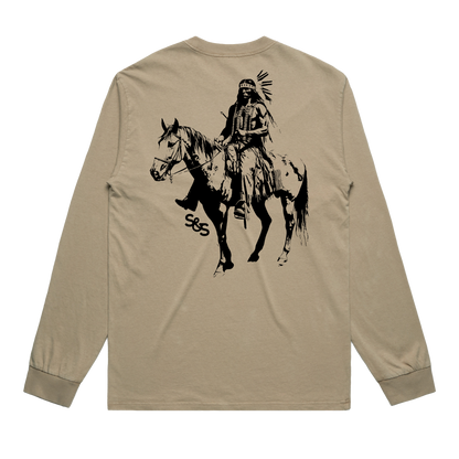 Indian long sleeve western shirt by Steel & Saddle for ranch wear