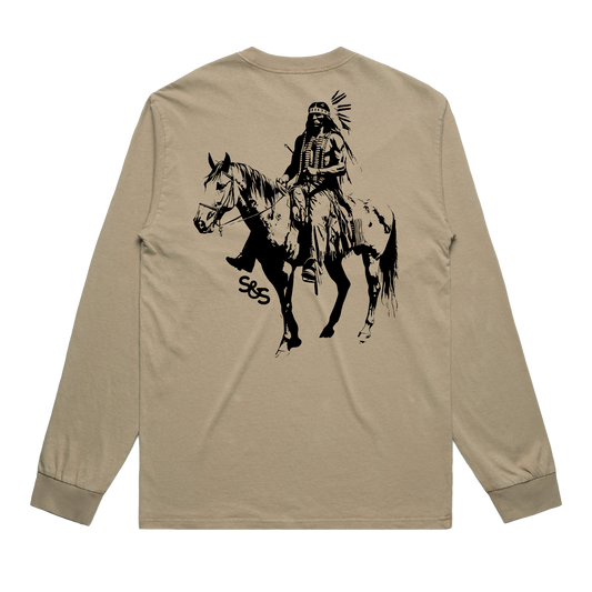 Indian long sleeve western shirt by Steel & Saddle for ranch wear