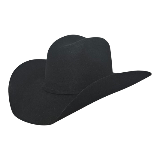 Justin Black 5X wool cowboy hat for western wear by Steel & Saddle