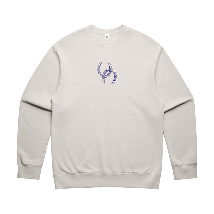 Steel & Saddle Lucky Crew sweatshirt in western style, alternate view