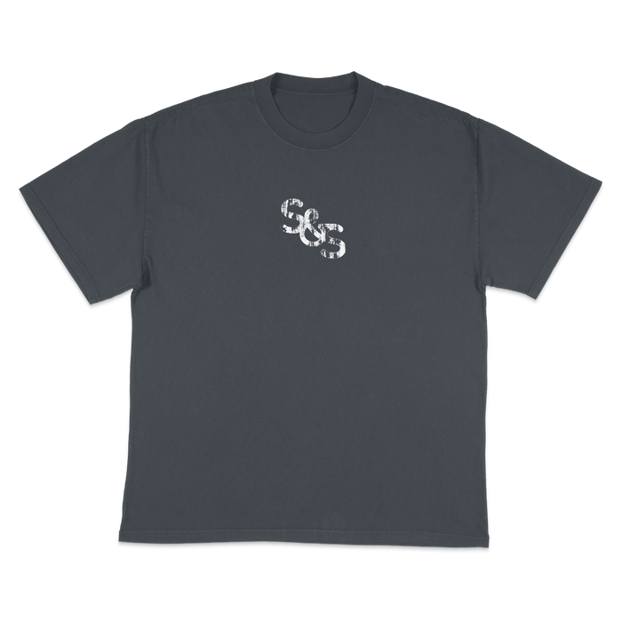 Western graphic tee with bold bull skull design from Steel & Saddle