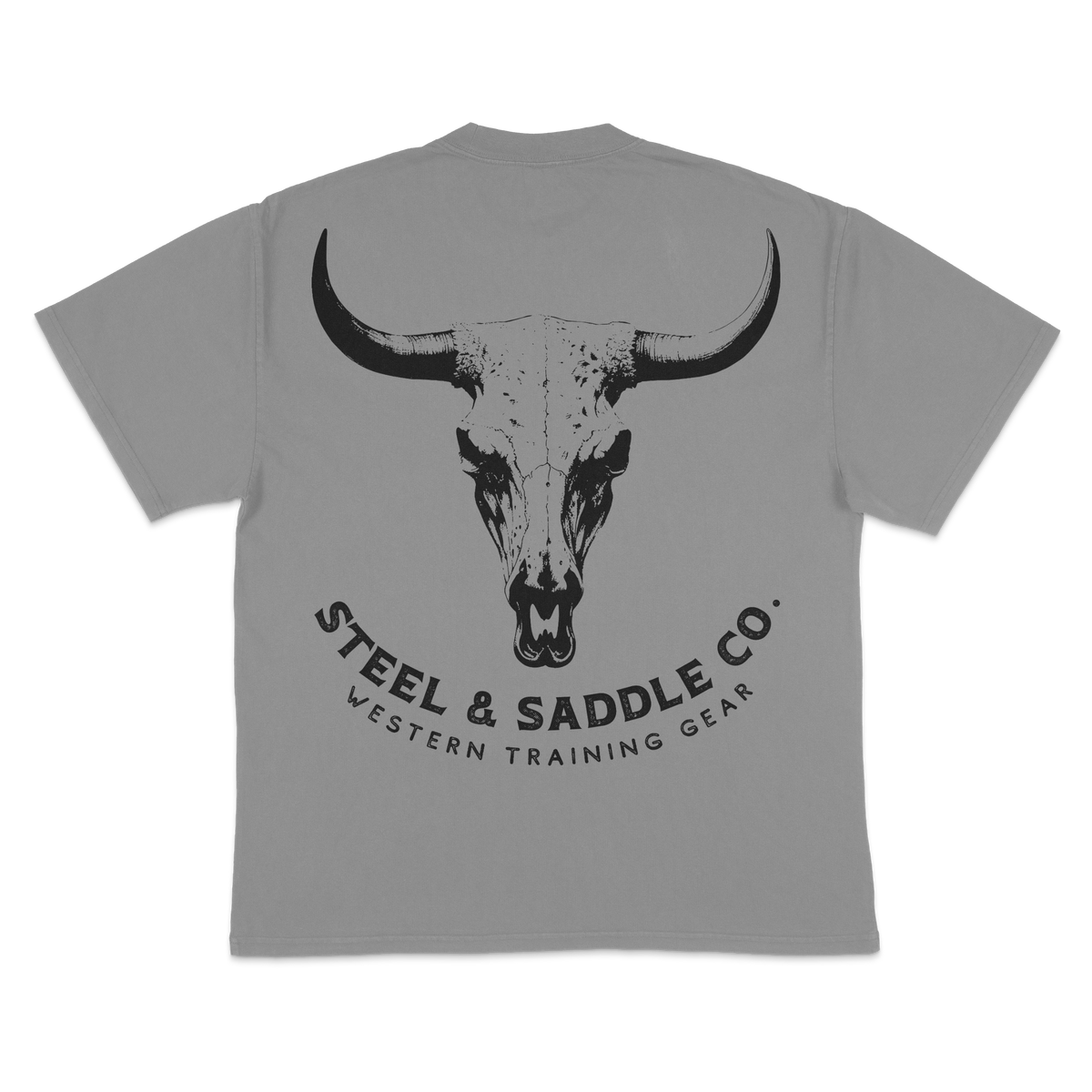 Bull skull graphic tee from Steel & Saddle western wear collection