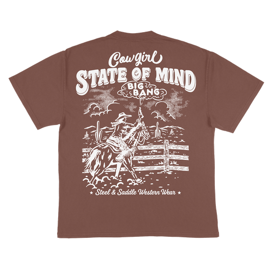 Cowgirl State of Mind Tee