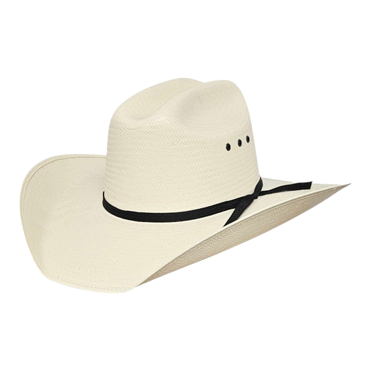 Yellowstone ivory shantung straw cowboy hat for men and women