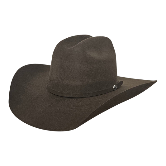 5X wool cowboy hat in yellowstone brown by Steel & Saddle