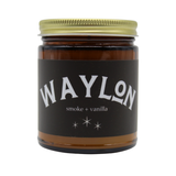 Steel & Saddle Waylon fragrance in Smoke + Vanilla scent bottle