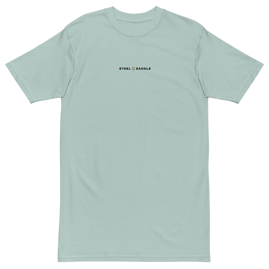 Heavyweight active western tee in classic Steel & Saddle style