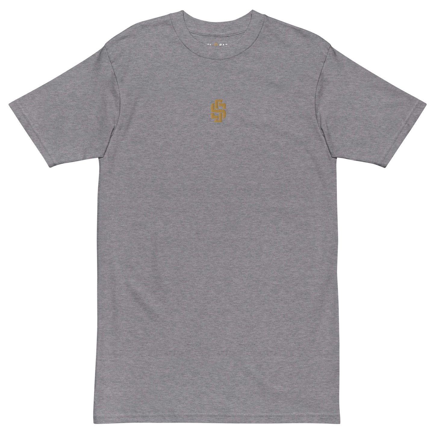 Steel & Saddle Essential Tee in cream, alternate view