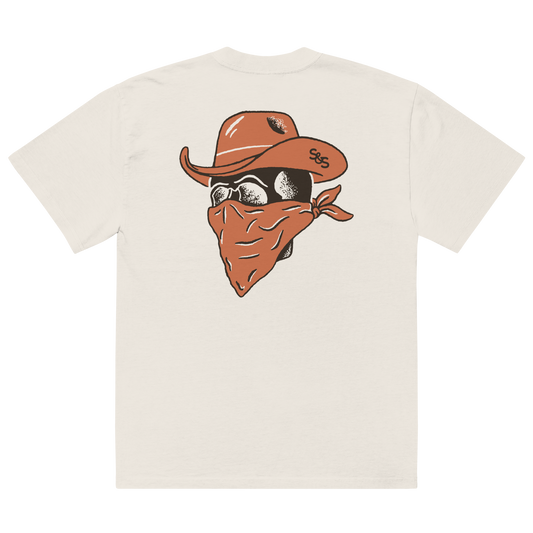 Steel & Saddle Bandit western graphic tee in black