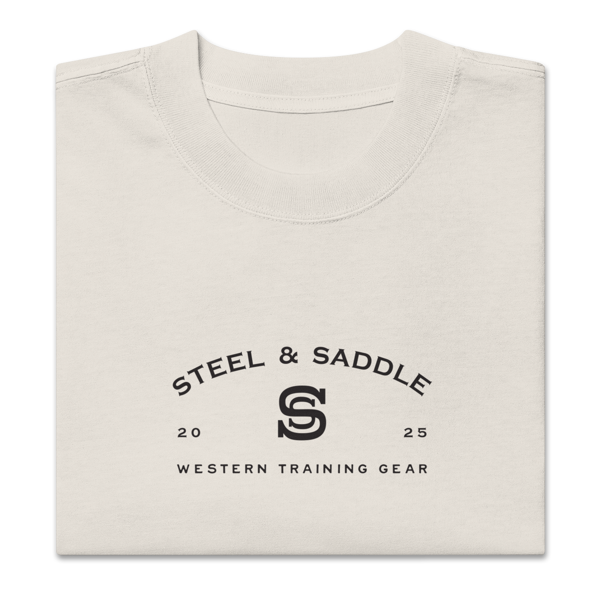 Steel & Saddle Founders Tee in alternate view, classic western graphic tee for ranch wear