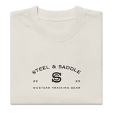 Steel & Saddle Founders Tee in alternate view, classic western graphic tee for ranch wear