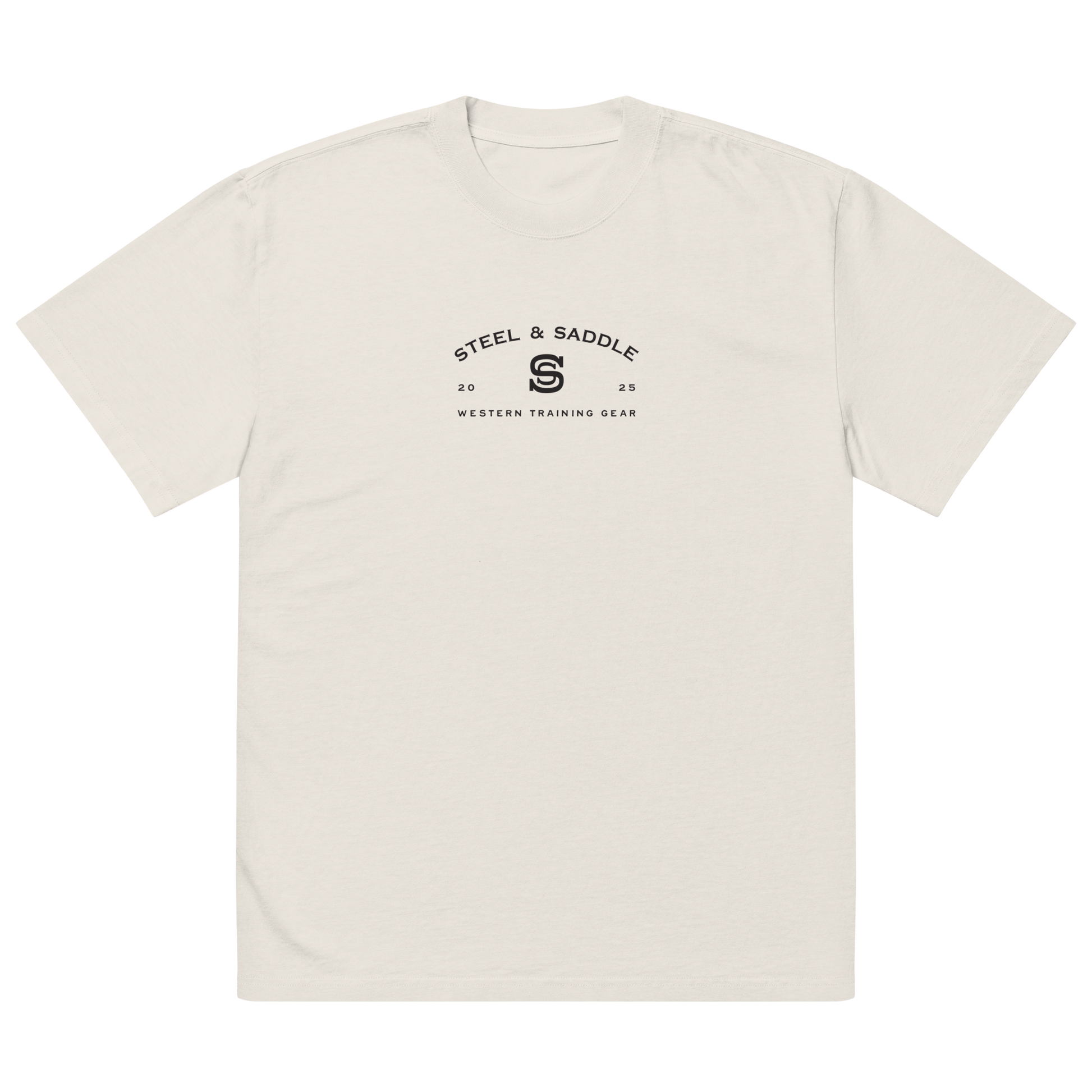 Steel & Saddle Founders western graphic tee in cream
