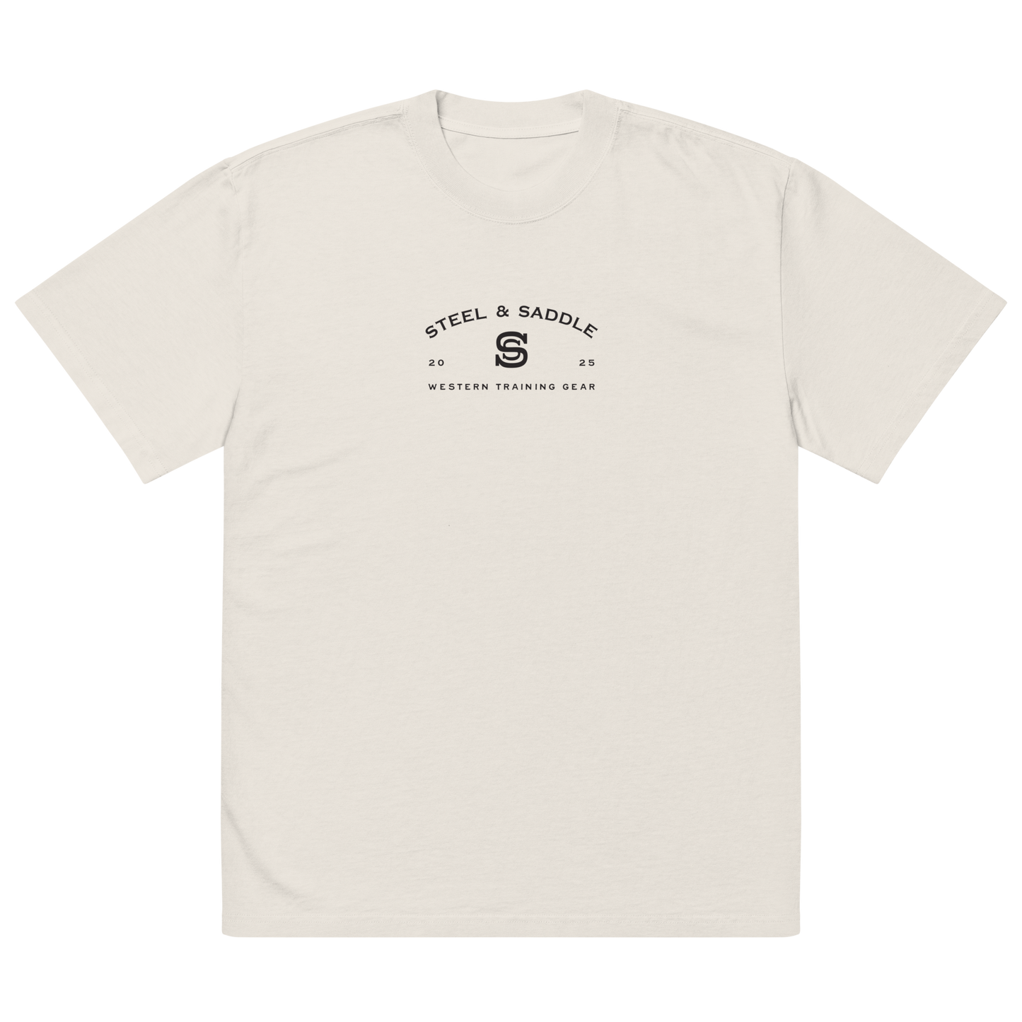 Steel & Saddle Founders western graphic tee in cream