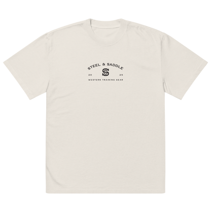Steel & Saddle Founders western graphic tee in cream