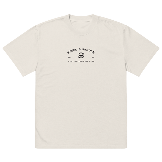 Steel & Saddle Founders western graphic tee in cream