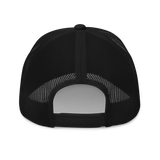 Steel & Saddle Signature Trucker Hat in tan and brown alternate view