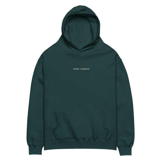 Steel & Saddle Signature western hoodie in charcoal gray