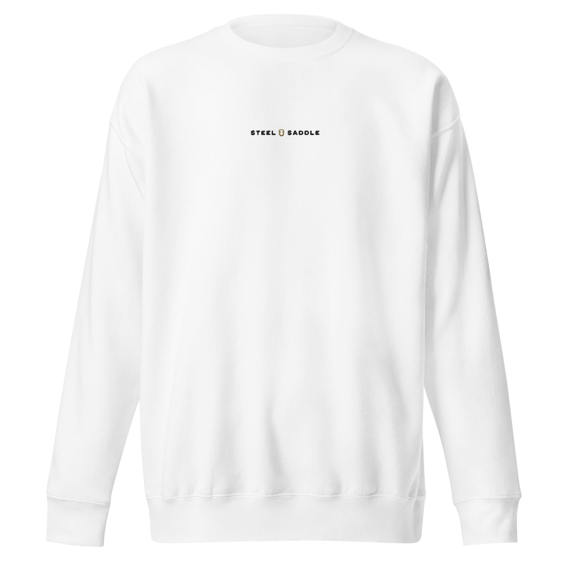 Steel & Saddle classic western sweatshirt in charcoal gray