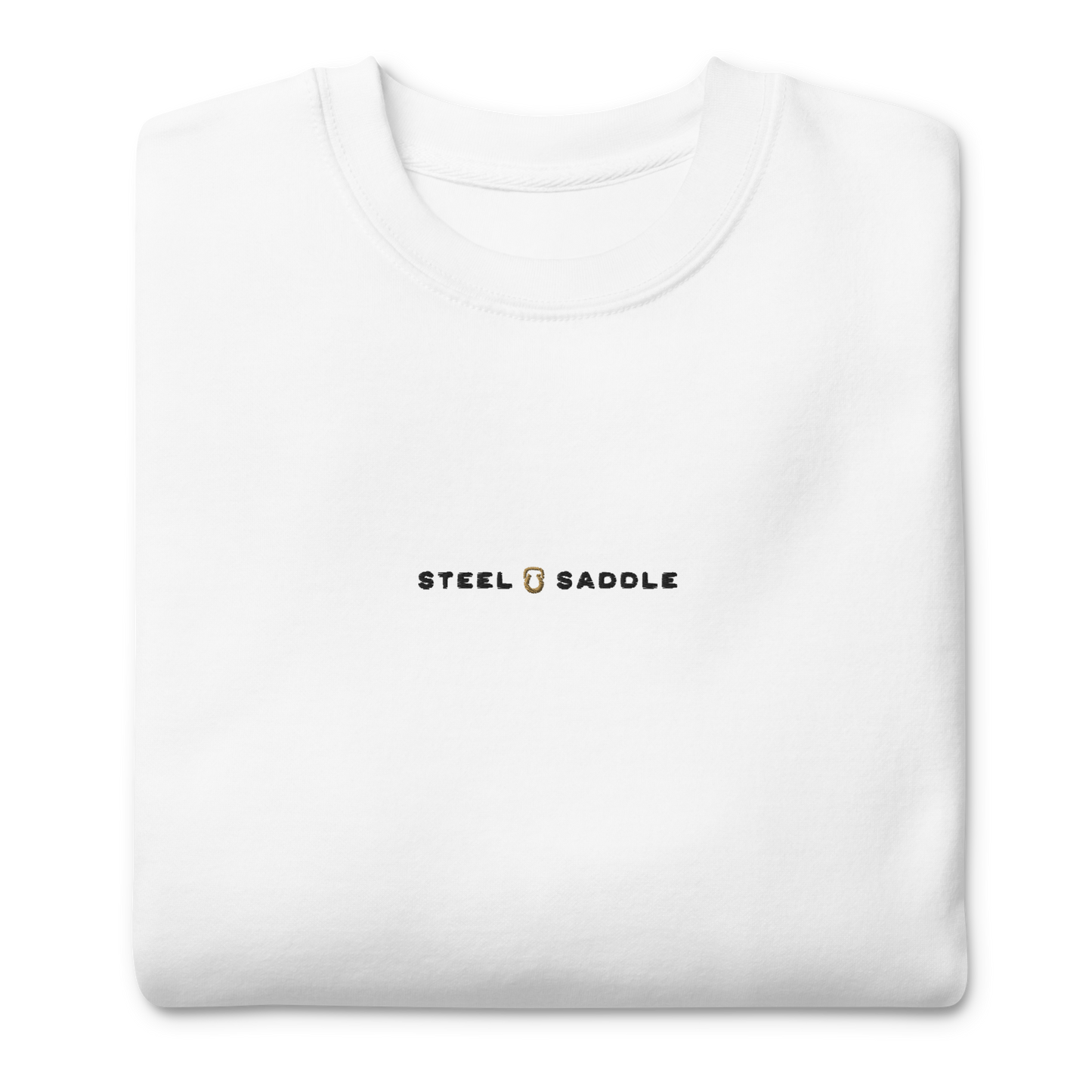 Classic western sweatshirt in Steel & Saddle ranch wear style
